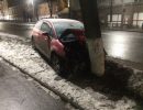 ДТП,авария,Ситроен врезался в дерево,массовое ДТП во Владимире 5 ноября 2017 года,улица Дворянская,