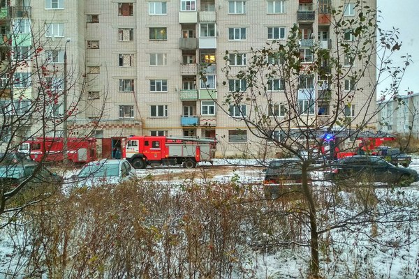 Вязники,улица Металлистов 14,Текмаш,пожар,сгорела квартира,погиб на пожаре 2 ноября 2017 года,