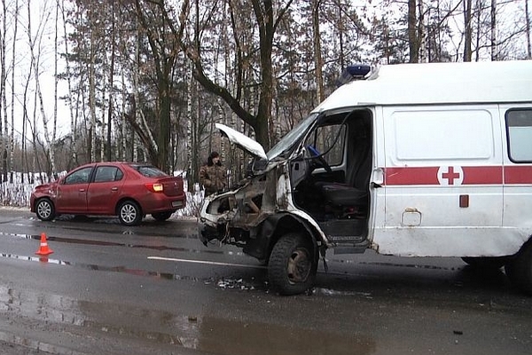 авария с участием скорой помощи,Муром,Меленковское шоссе,