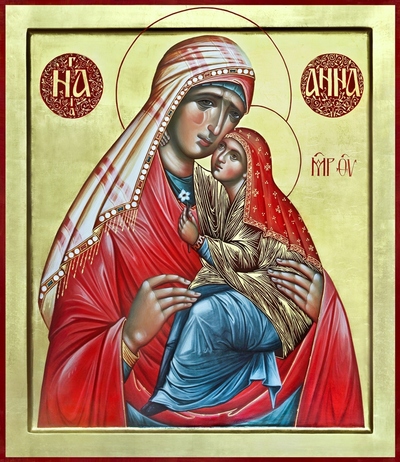 святая Анна,мать Богородицы,