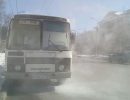 Загорелся автобус МЧС, который вёз журналистов в рейд по противопожарной безопасности