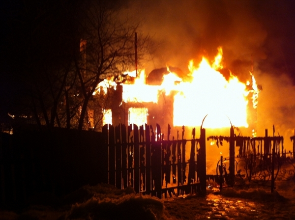 пожар,Струнино,Александровский район,погибли дети,улица Возрождение,