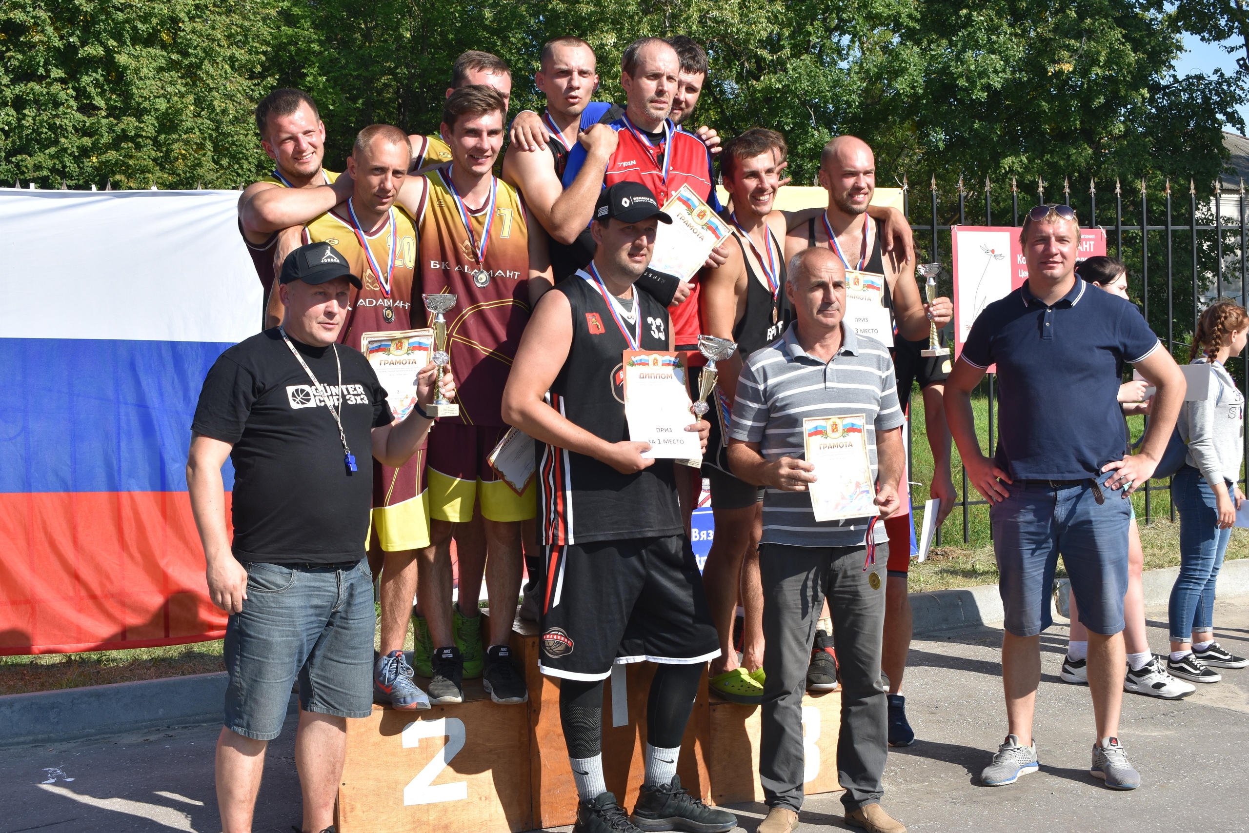 В Вязниках прошёл областной чемпионат по уличному баскетболу