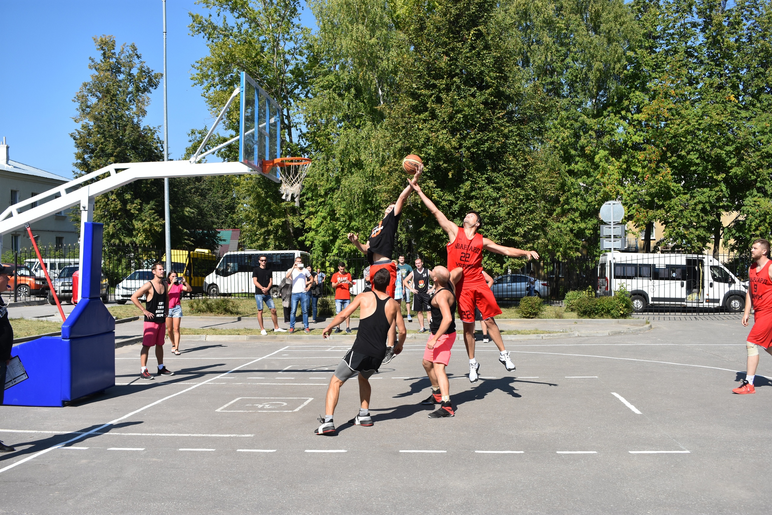 В Вязниках прошёл областной чемпионат по уличному баскетболу