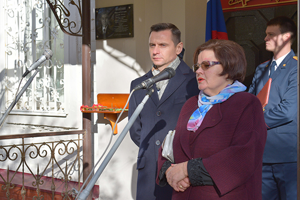 В вязниковской колонии открыли мемориальную доску в честь бывшего начальника учреждения Николая Сергеевича Панёвина
