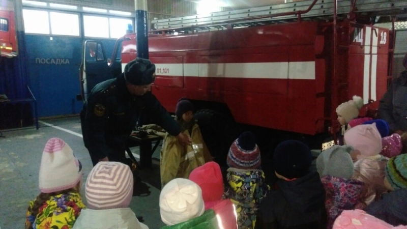 В вязниковской пожарной части прошёл день открытых дверей
