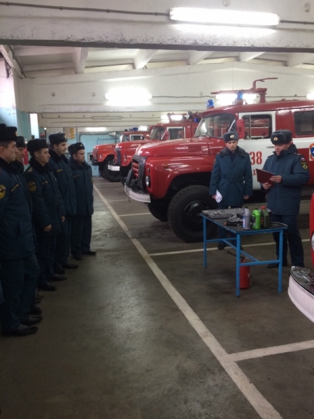 Начальники пожарно-спасательных гарнизонов собрались в Гороховце