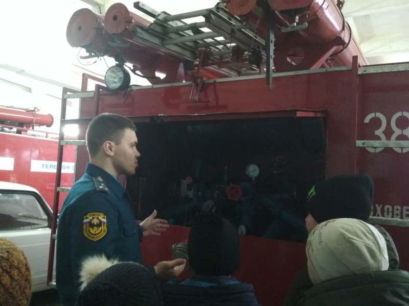 Гороховецкие пожарные провели День открытых дверей