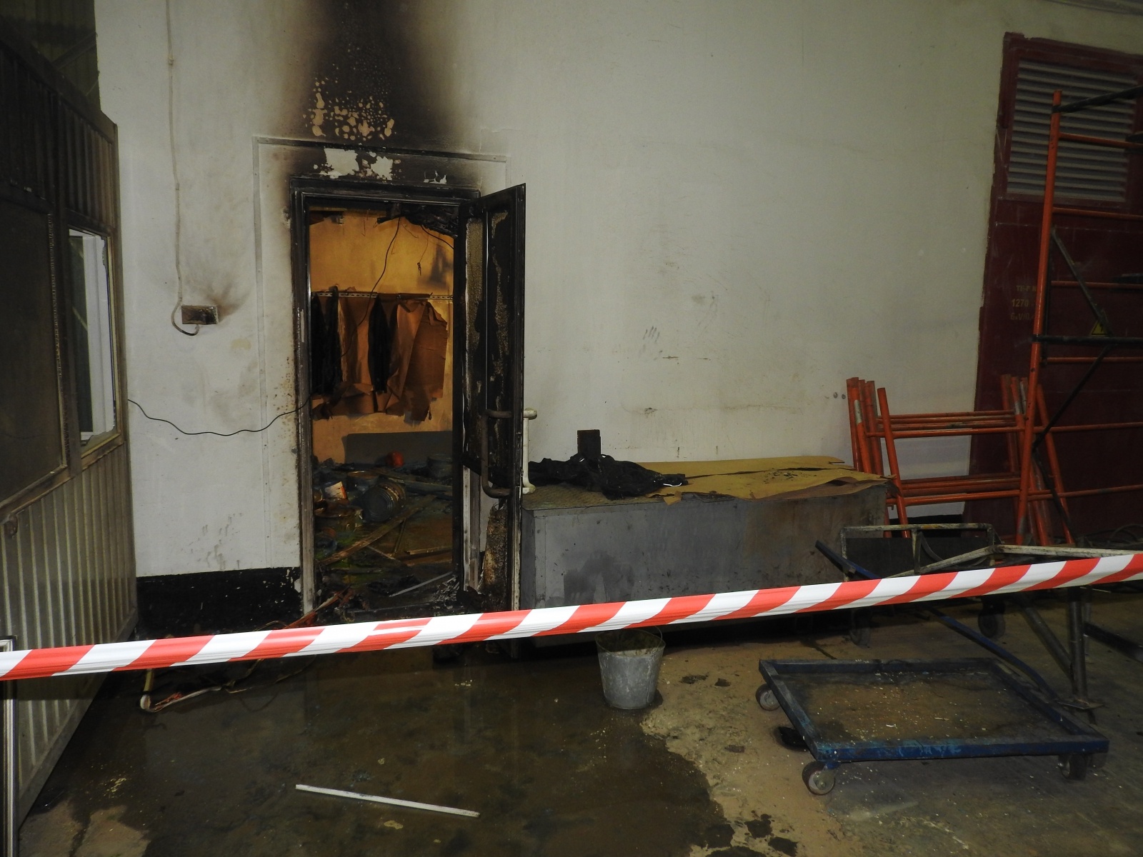 На пожаре в Гороховце пострадали 7 иностранных граждан