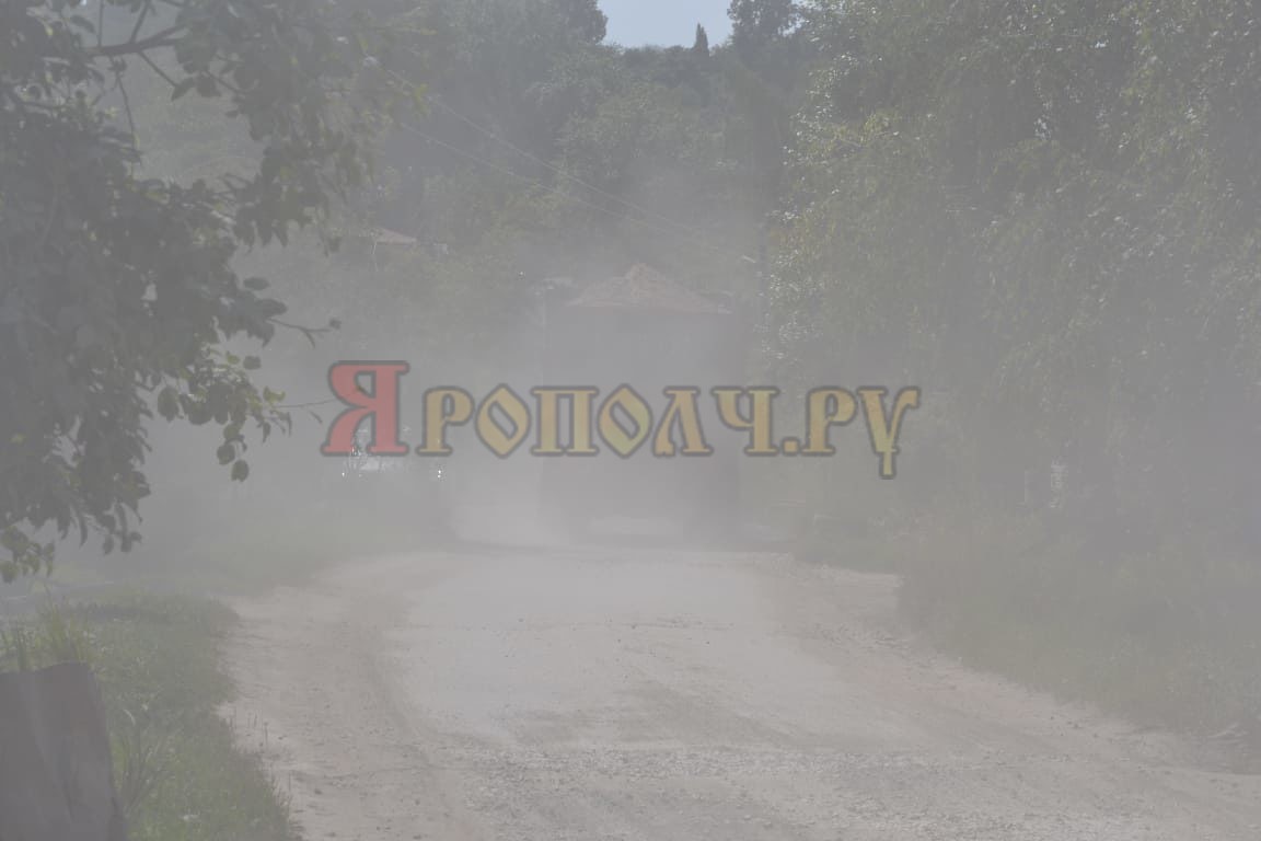 Вязники,улица Антошкина,дорожная пыль,