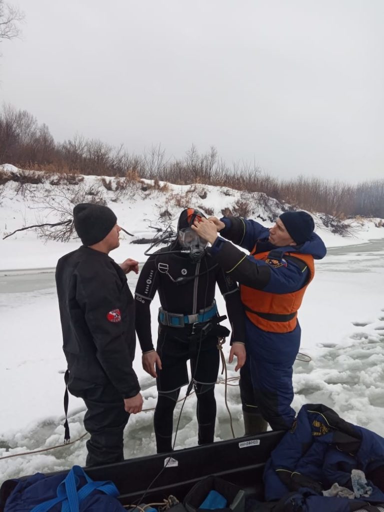 Ока Меленковский район поиски утонувших рыбаков зимой,