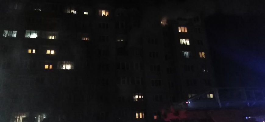 пожар Кольчугино улица Максимова,