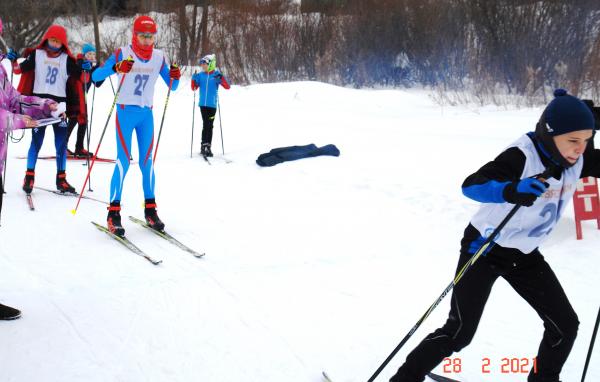 Вязники лыжные гонки 28.02.2021,